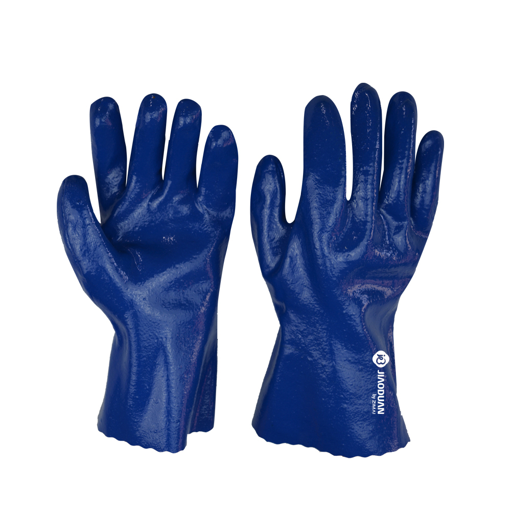 14000 Nitrile Gauntlet Gloves