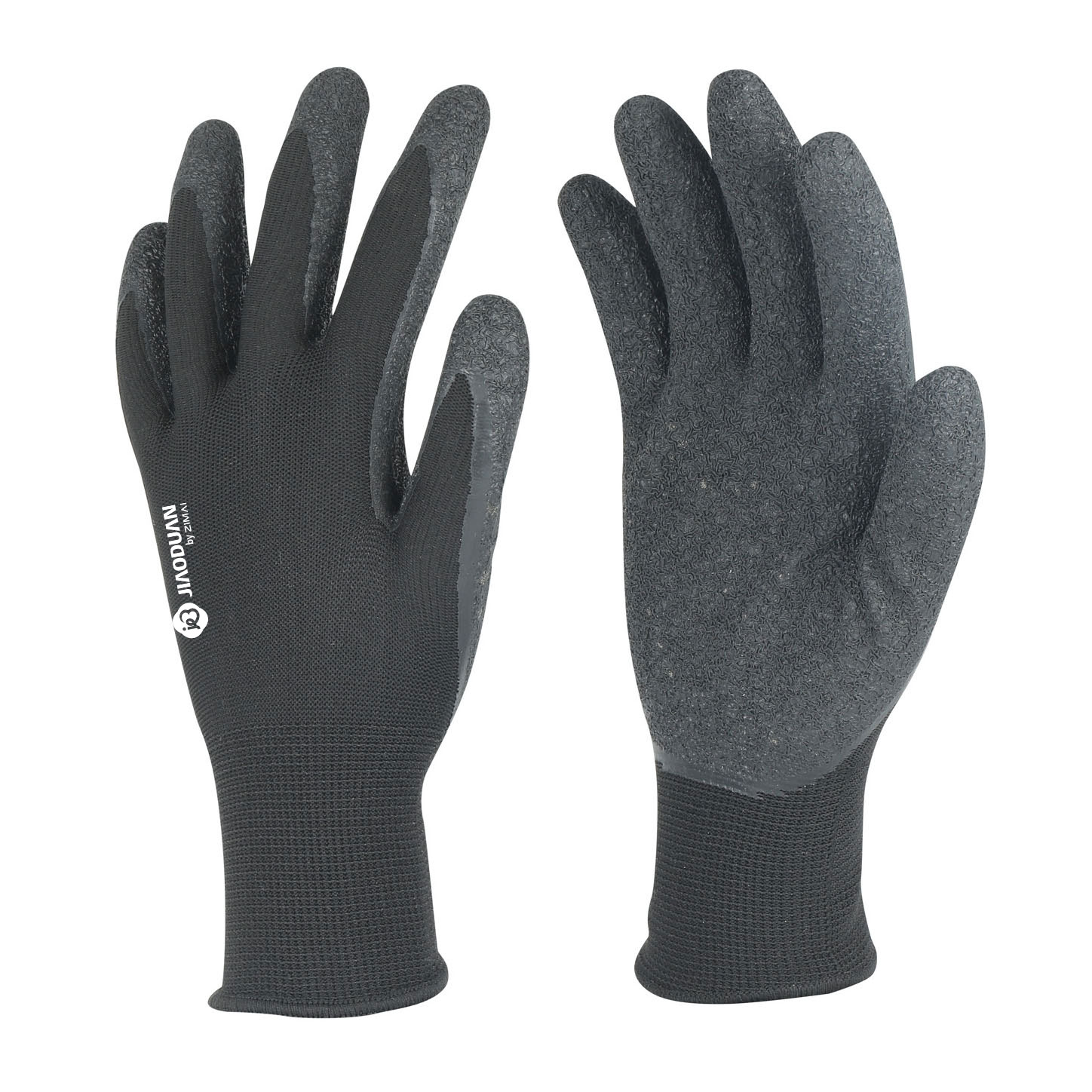 20133 Gants enduits de paume en latex froissé