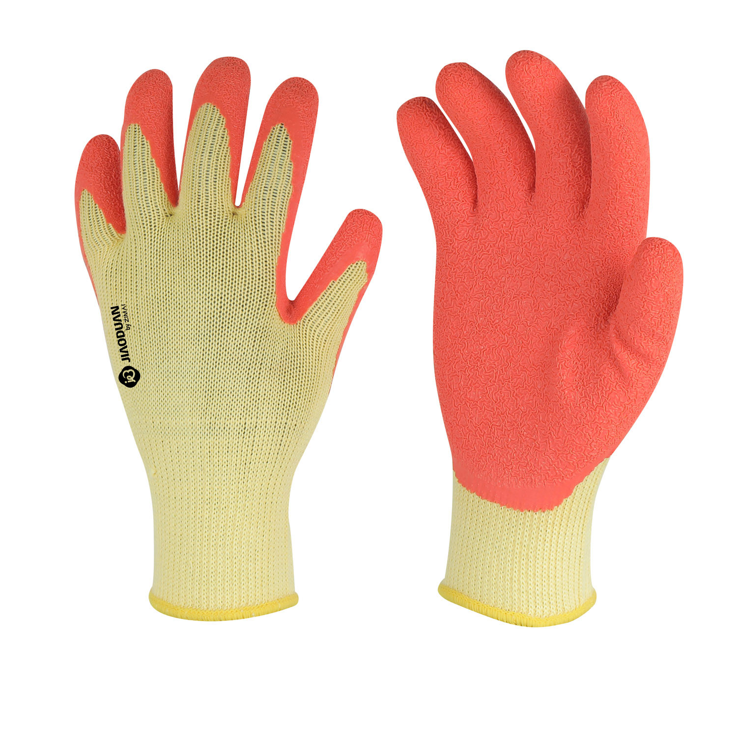 20220 Handflächenbeschichtete Handschuhe aus Crinkle-Latex