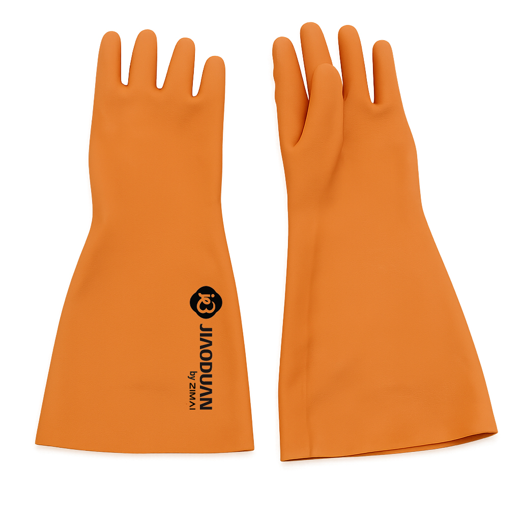 21300 ถุงมือยางถุงมือยางเรียบ