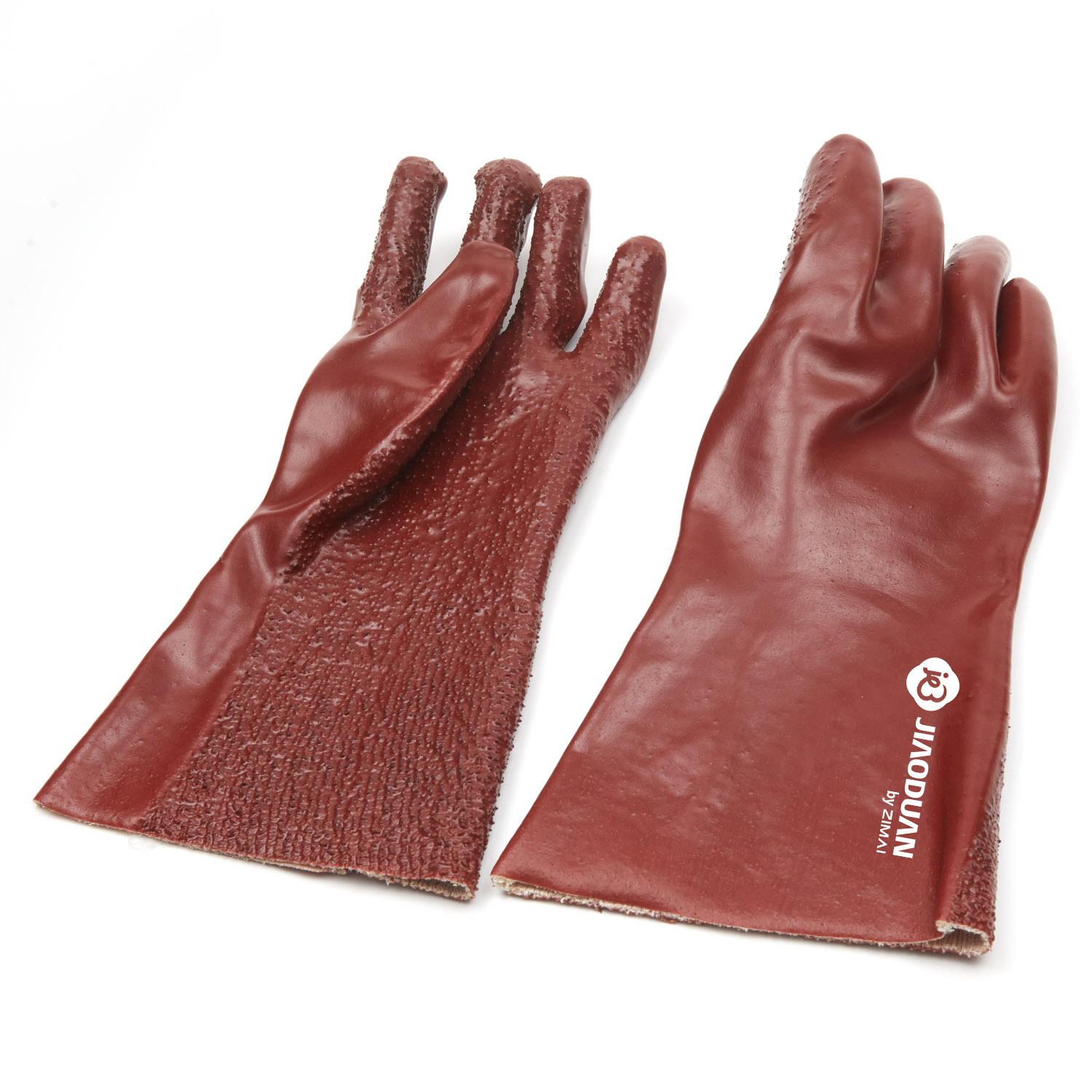 31435 Brown PVC Fully Coated Gloves