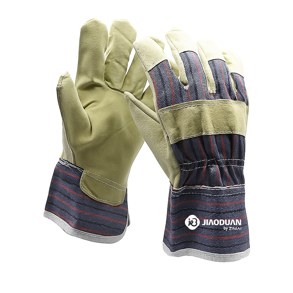 41110 Luvas de couro dividido por porco