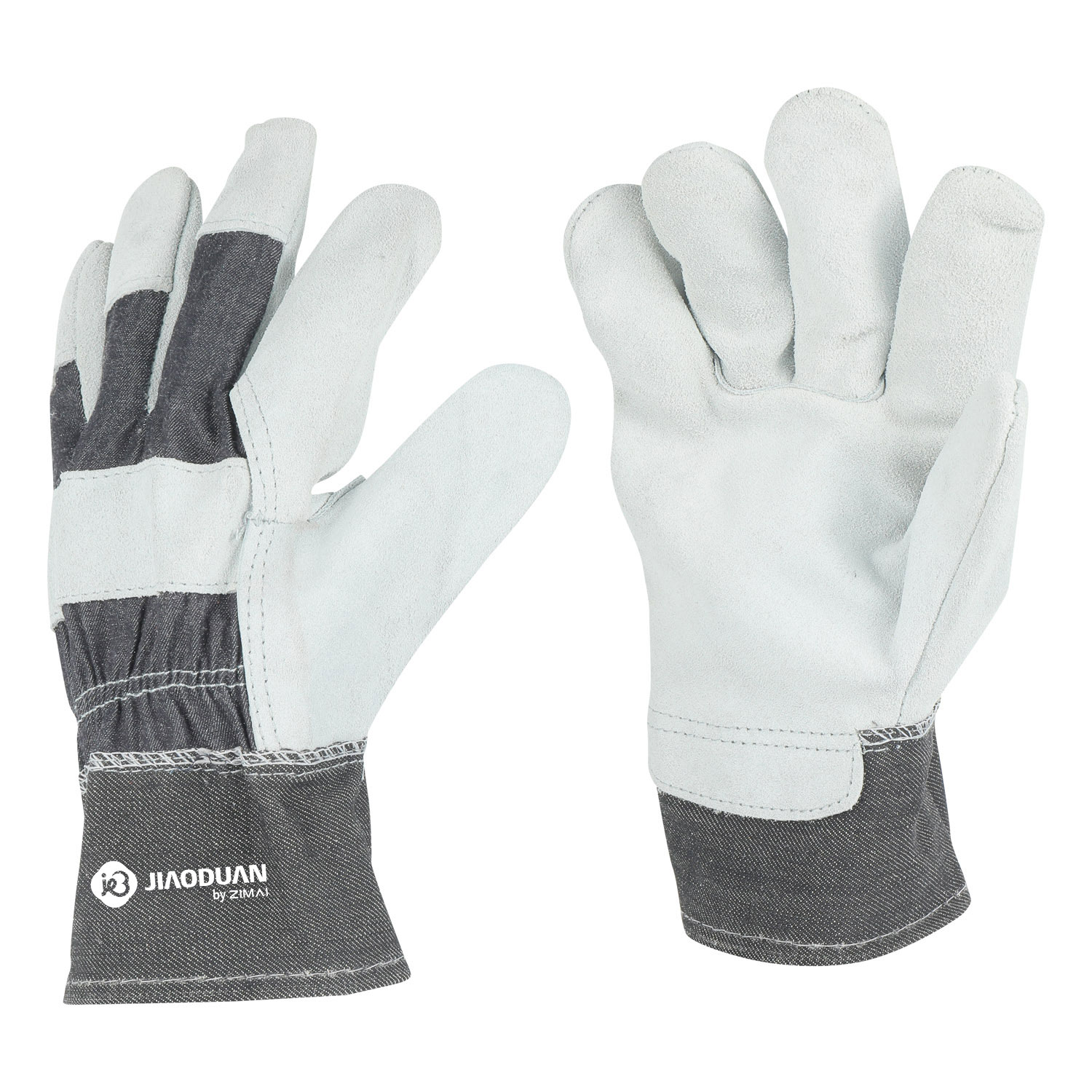 44150 Luvas de couro dividido de vaca