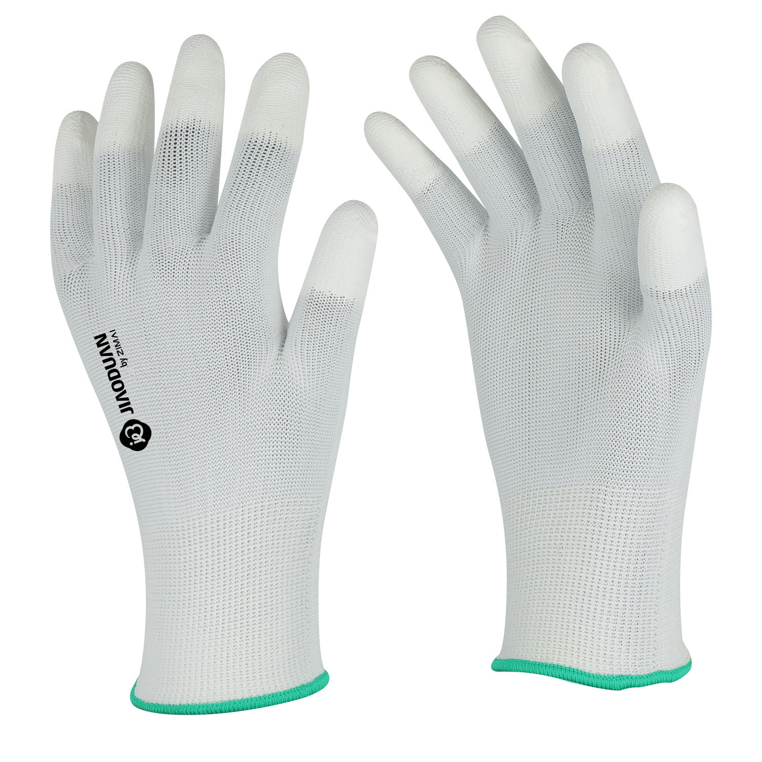 51003 Fingerspitzenbeschichtete PU-Handschuhe