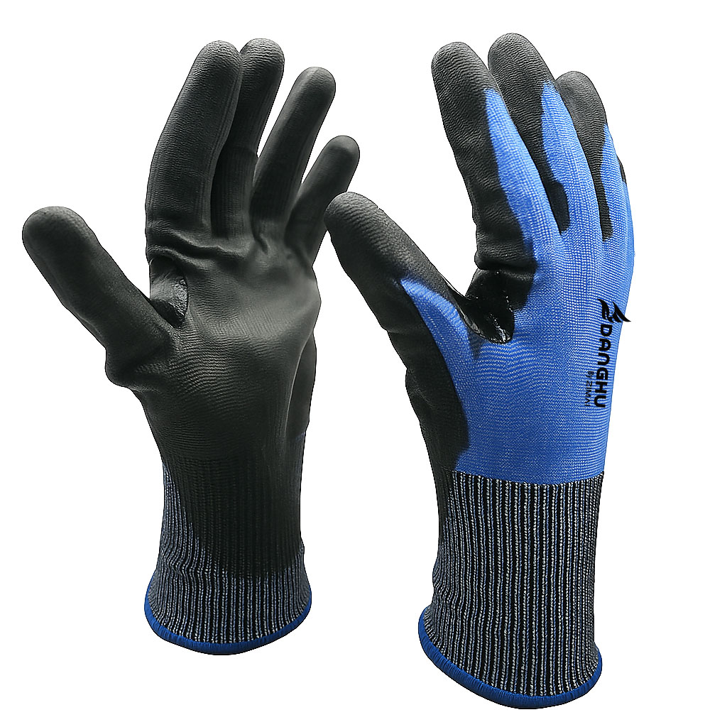 70415 耐カットPUコーティング手袋