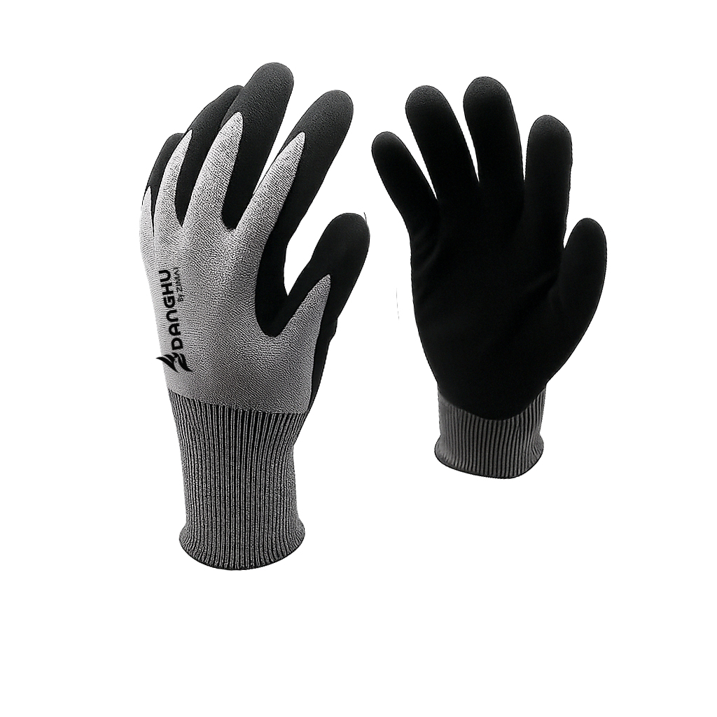 71511  Anti -Cut Sandy NBR Coated Gloves