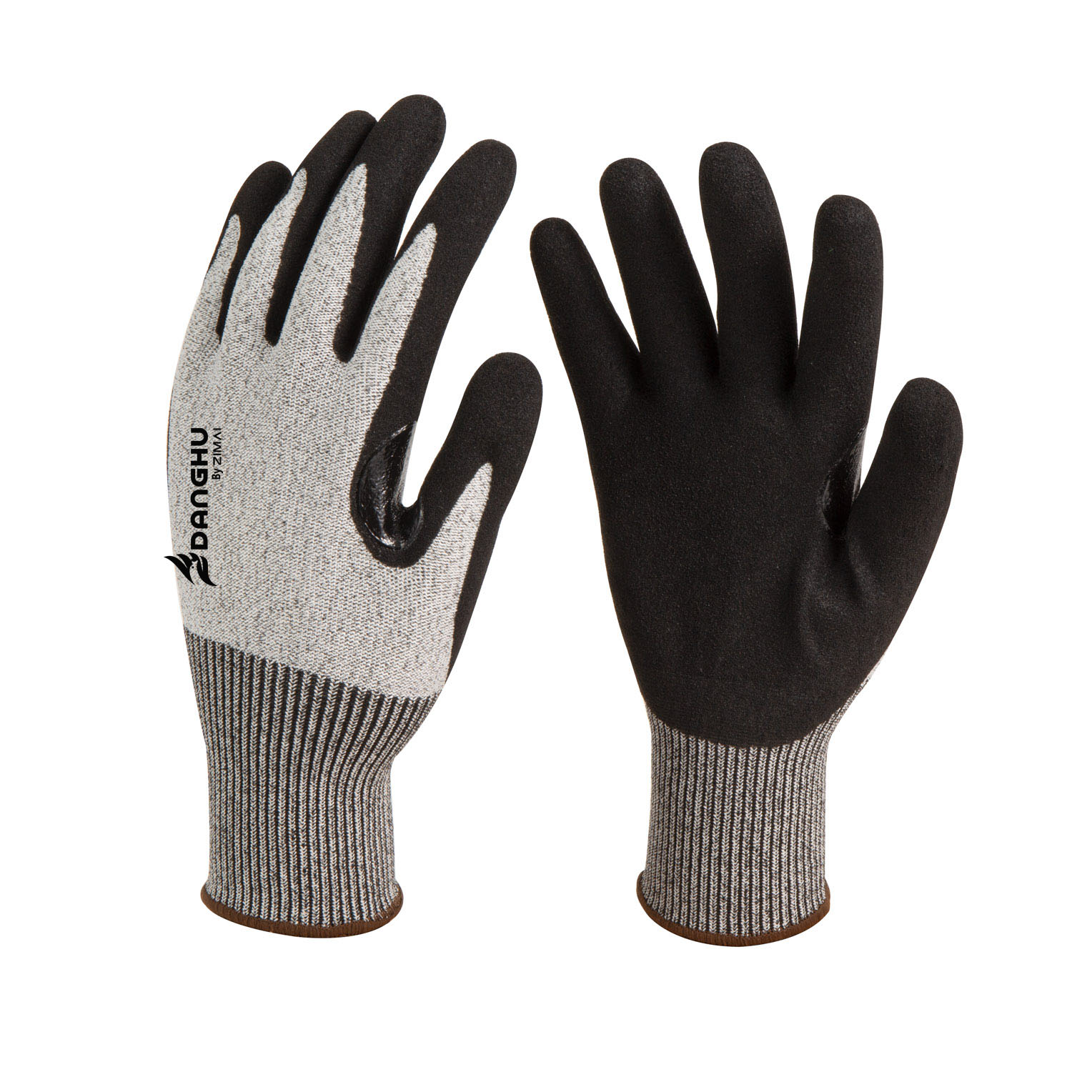 71523R  Anti -Cut Sandy NBR Coated Gloves