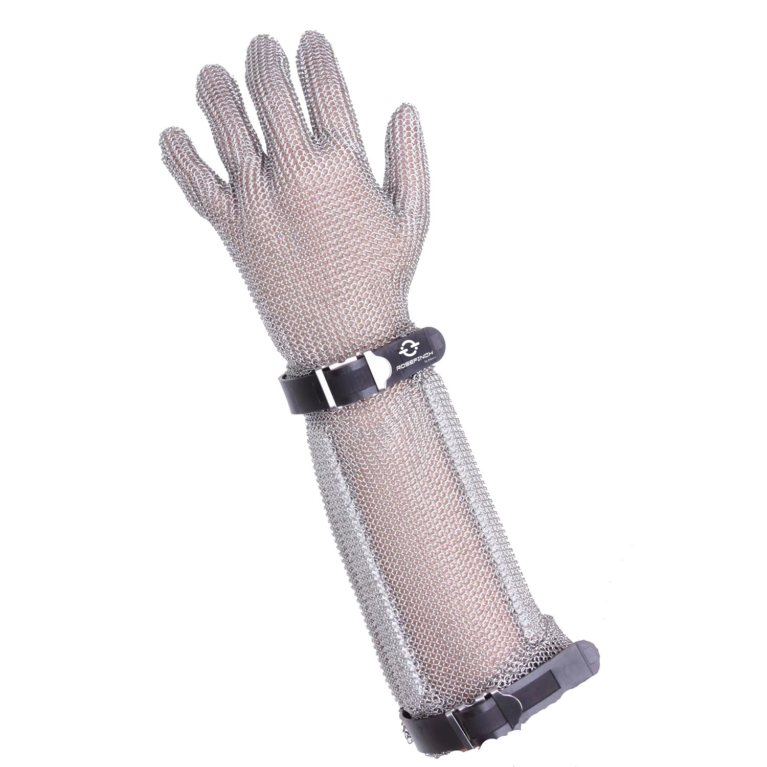 76330  Gants en cotte de mailles en acier inoxydable