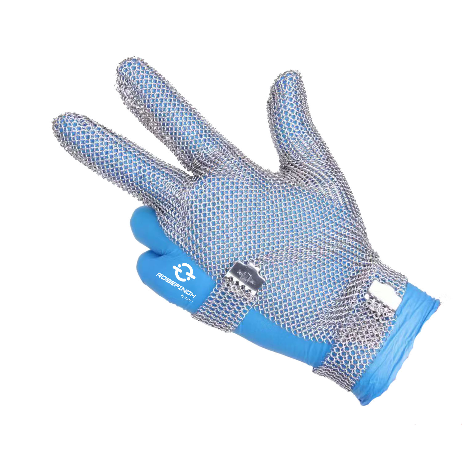 76350  Mănuși de zale din oțel inoxidabil