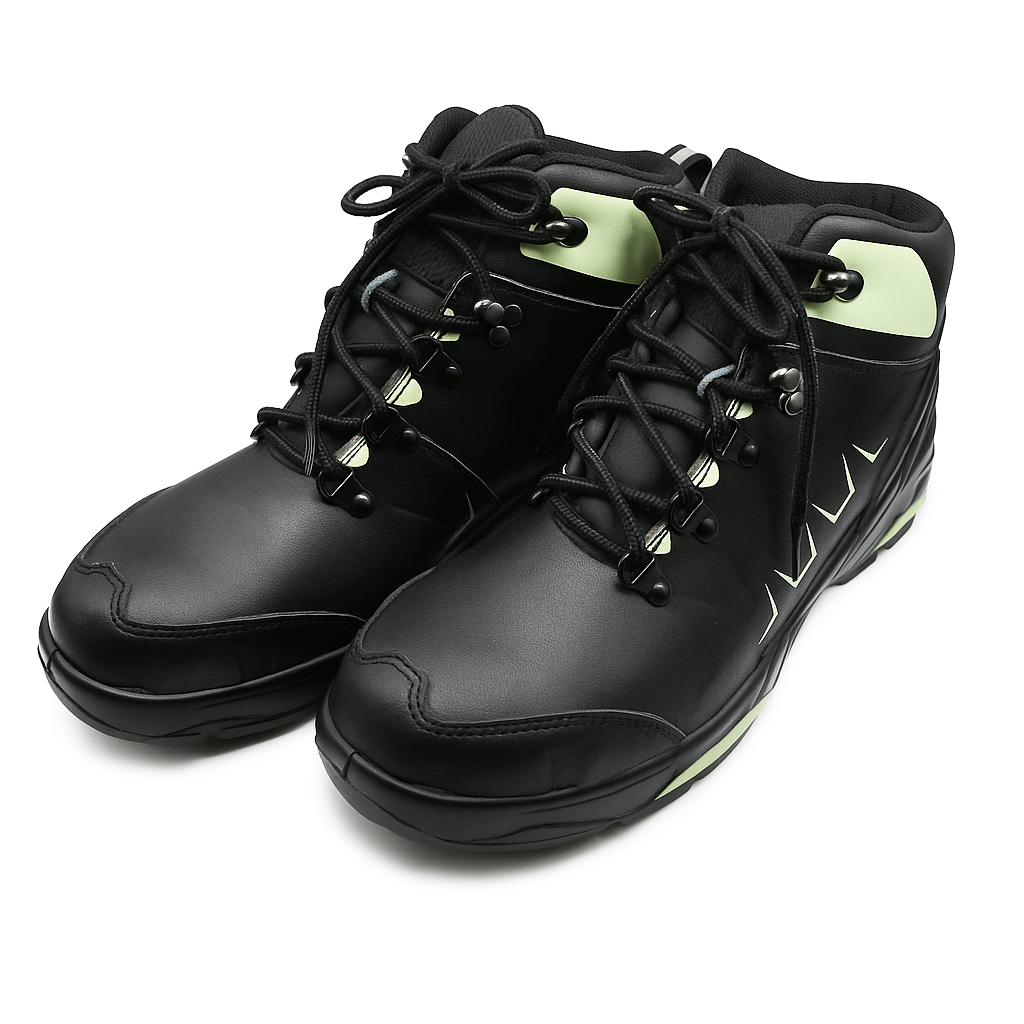 A8907 PU/Rubber Injection High Cut Safety Shoes