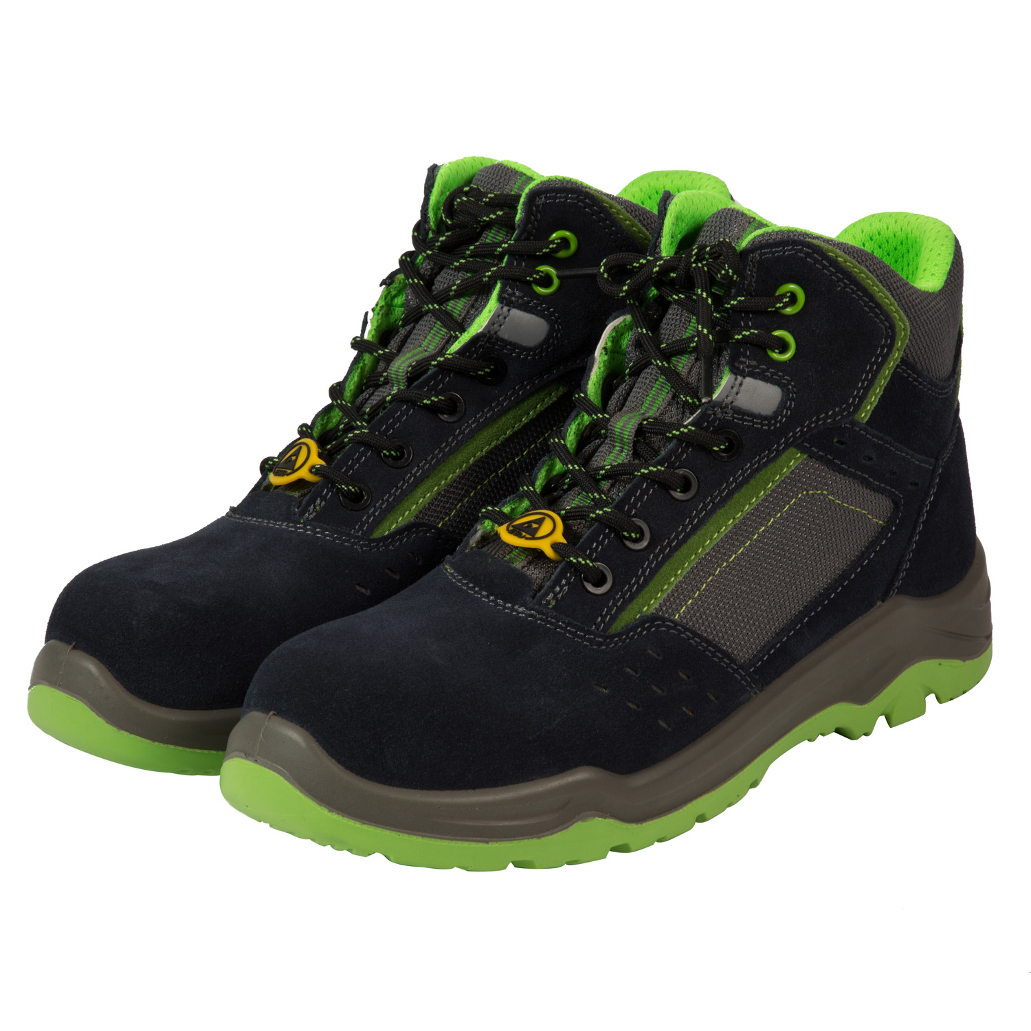 ESD8901 Zapatos de seguridad de corte alto ESD con inyección sin metal