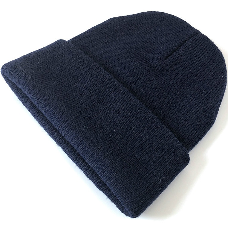 HP018 Căciulă de iarnă cu flanșă tricotată acrilic