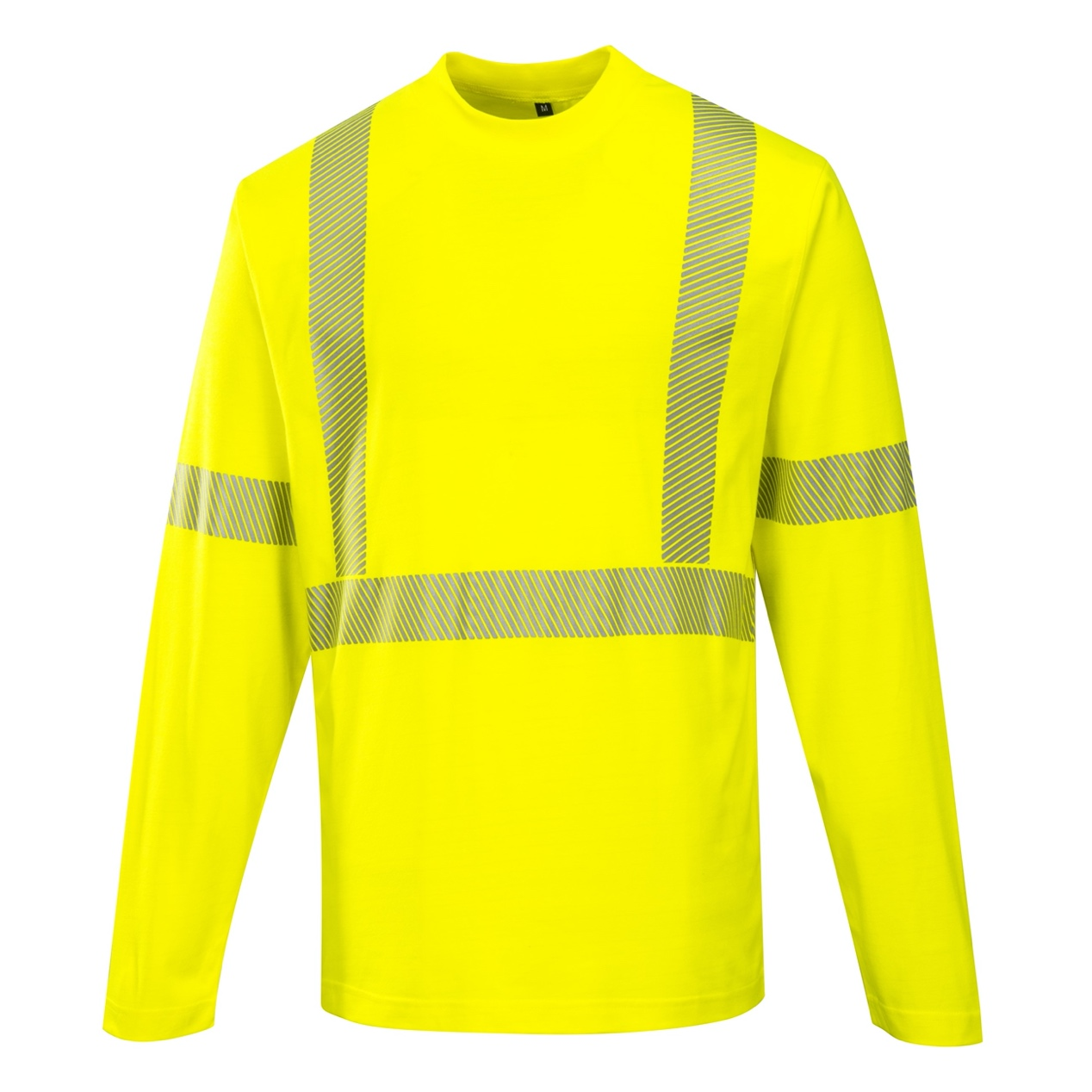 HV202 Langarm-T-Shirt aus Hi-Vi-Polyester