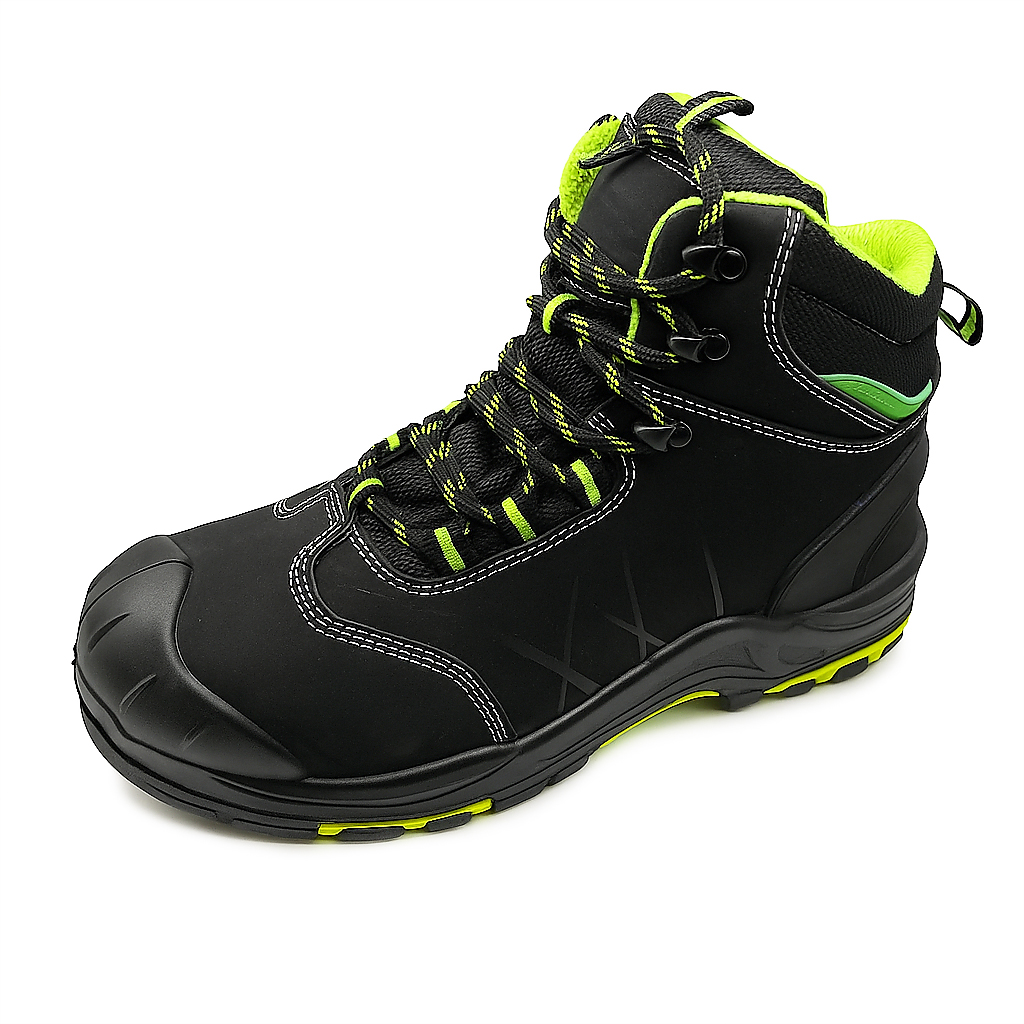 PR5970 PU/Rubber Injection High Cut Safety Shoes