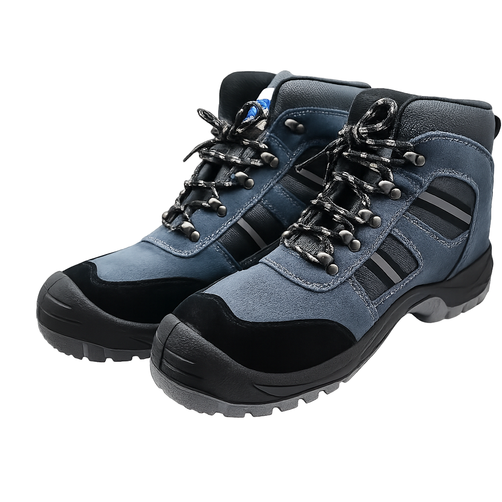 PU1917 PU Injection High Cut Safety Shoes
