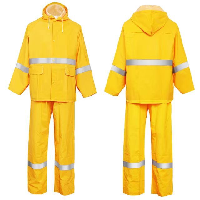R004 Hi-Vi Rain Suit