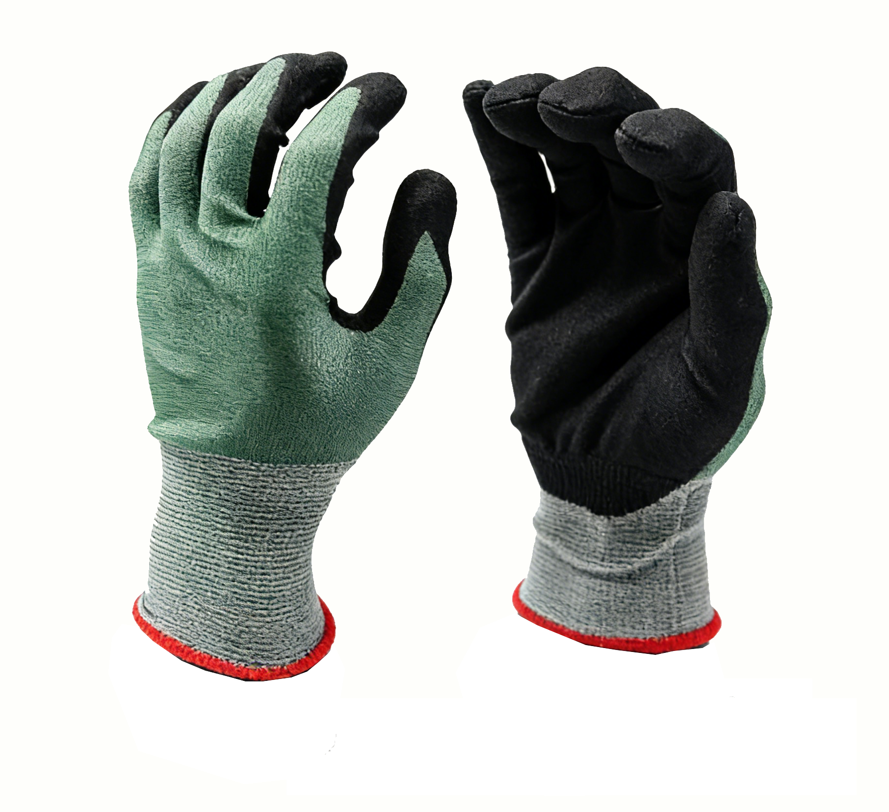71268 Anti-cut Water based foam NBR coated Gloves